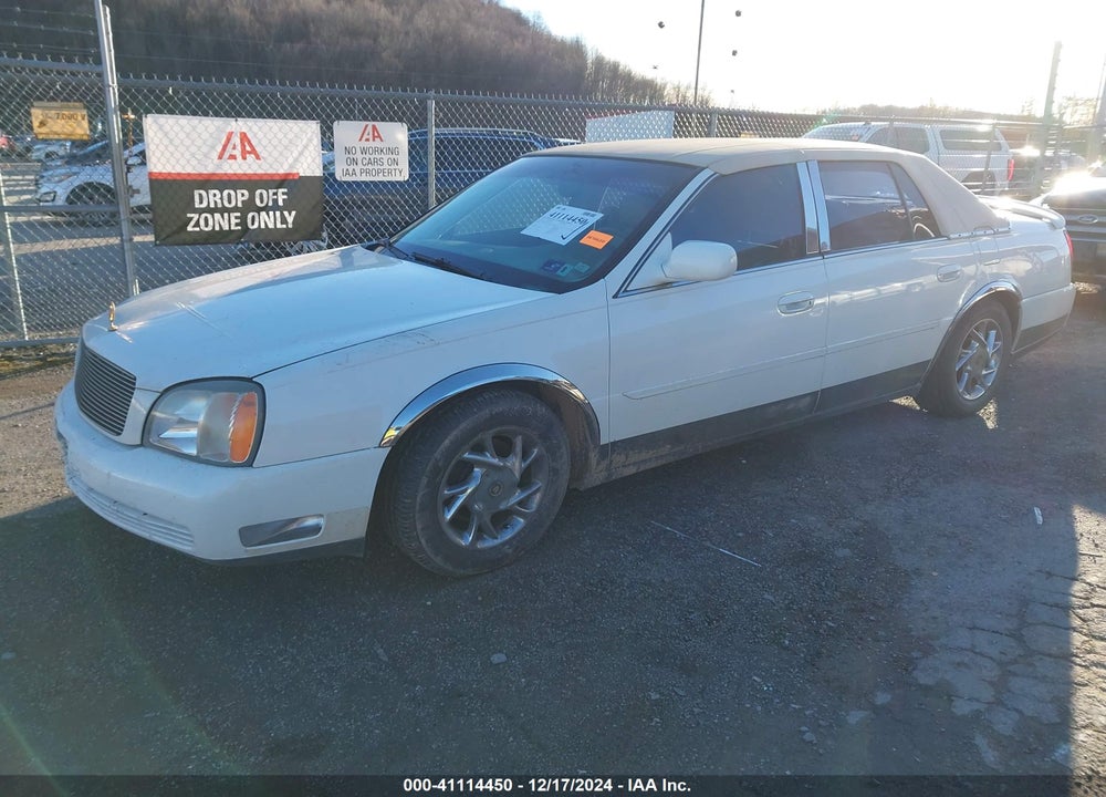 2001 CADILLAC DEVILLE STANDARD VIN: 1G6KD54Y71U213650