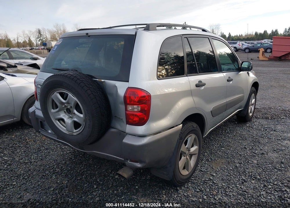 2005 TOYOTA RAV4 VIN: JTEHD20V656024480