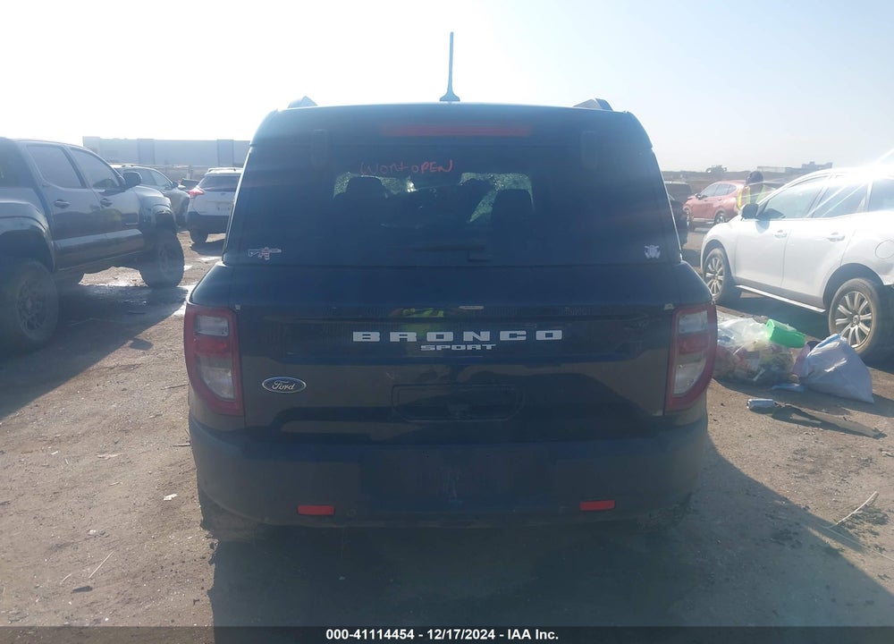 2021 FORD BRONCO SPORT OUTER BANKS VIN: 3FMCR9C63MRA90527