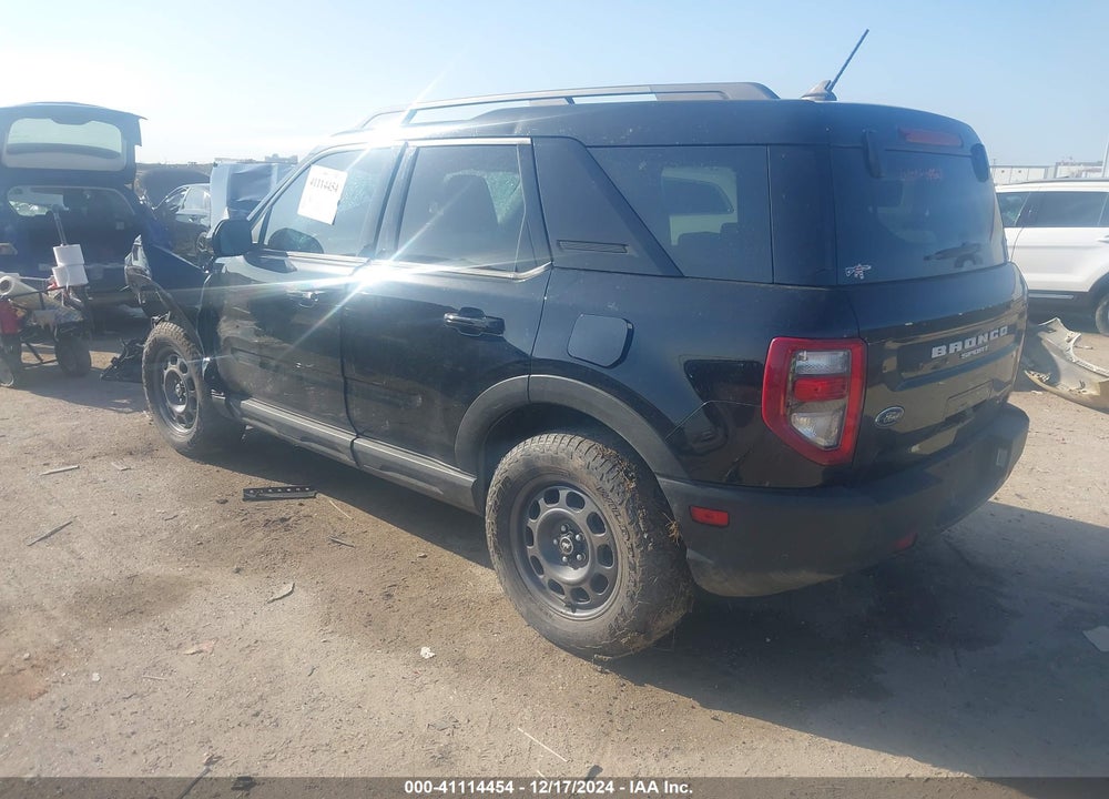 2021 FORD BRONCO SPORT OUTER BANKS VIN: 3FMCR9C63MRA90527