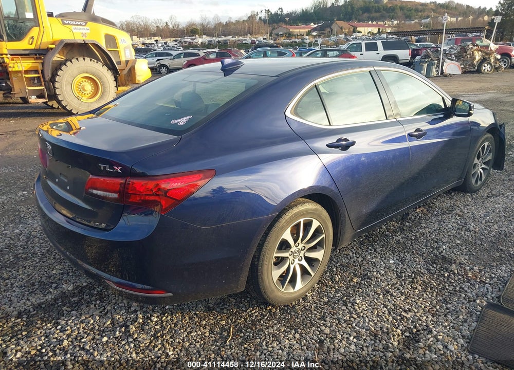 2016 ACURA TLX TECH VIN: 19UUB1F58GA015100