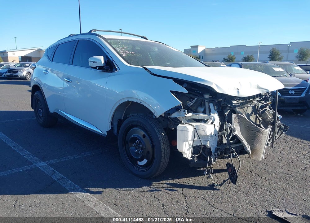 2019 NISSAN MURANO SV VIN: 5N1AZ2MJ7KN132165