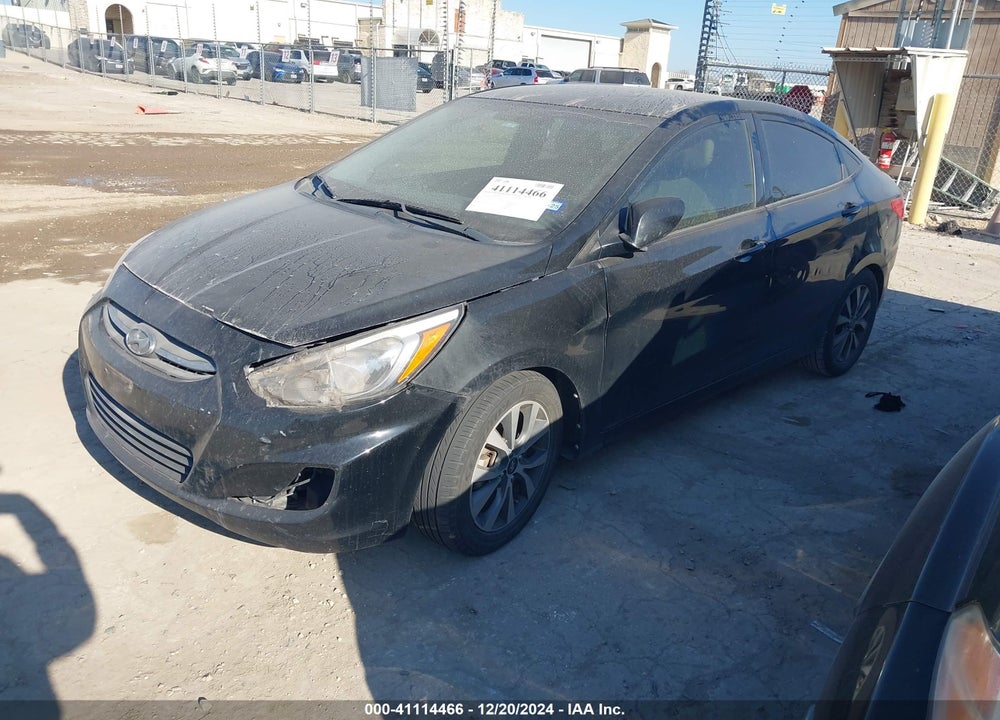 2017 HYUNDAI ACCENT VALUE EDITION VIN: KMHCT4AE0HU291850
