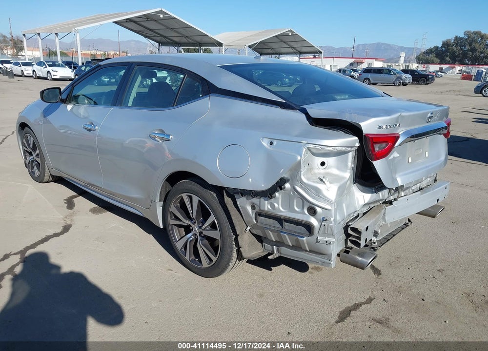2016 NISSAN MAXIMA 3.5 PLATINUM/3.5 S/3.5 SL/3.5 SR/3.5 SV VIN: 1N4AA6AP4GC433190