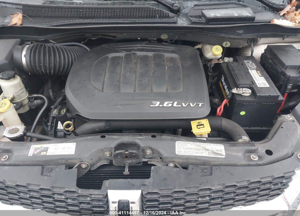 2013 DODGE GRAND CARAVAN SXT VIN: 2C4RDGCG2DR582997