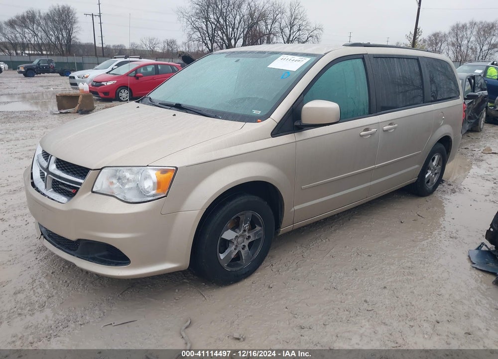 2013 DODGE GRAND CARAVAN SXT VIN: 2C4RDGCG2DR582997
