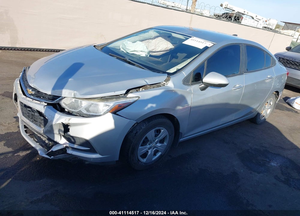 2016 CHEVROLET CRUZE VIN: 1G1BB5SM8G7269647