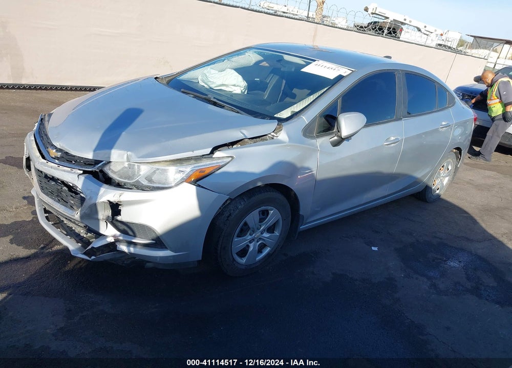 2016 CHEVROLET CRUZE VIN: 1G1BB5SM8G7269647