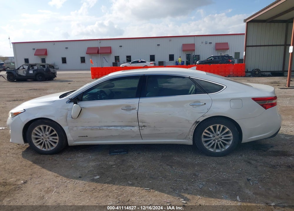 2013 TOYOTA AVALON HYBRID VIN: 4T1BD1EB7DU018468