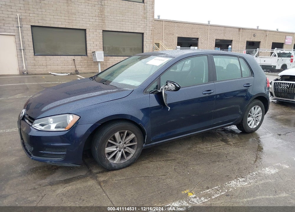 2017 VOLKSWAGEN GOLF TSI S 4-DOOR/TSI SE 4-DOOR/TSI SEL 4-DOOR/TSI WOLFSBURG EDITION 4-DOOR VIN: 3VW217AU6HM068308