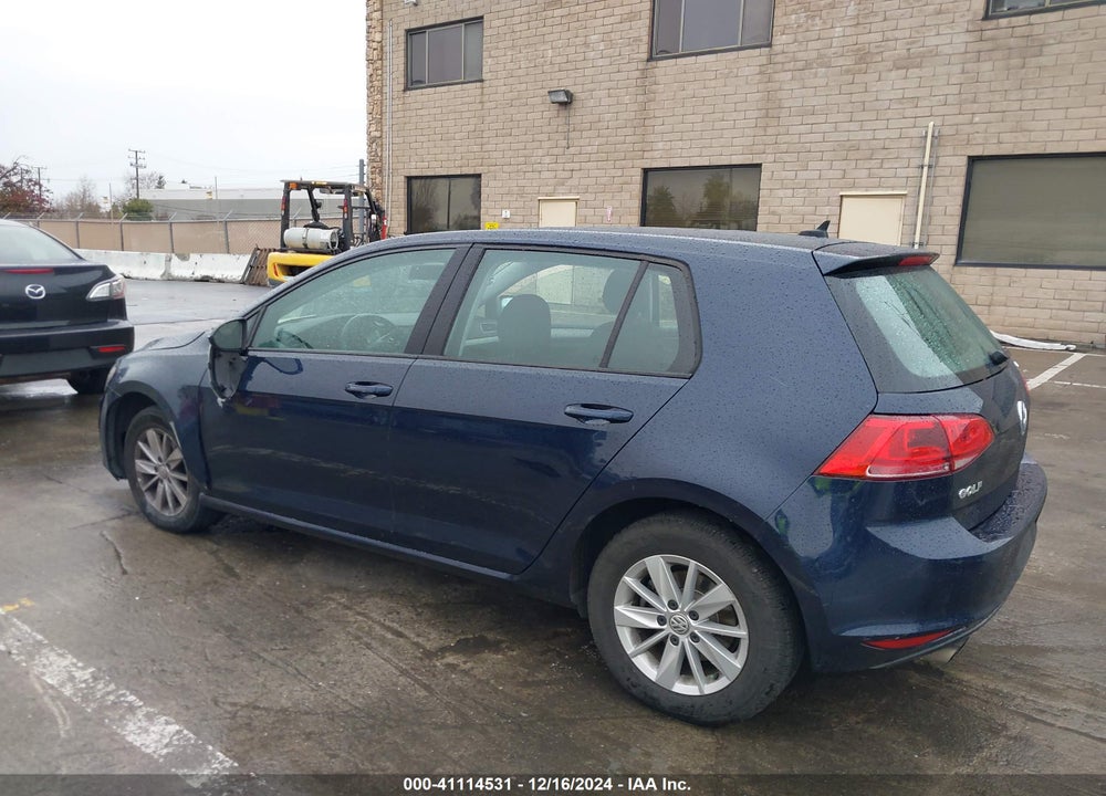 2017 VOLKSWAGEN GOLF TSI S 4-DOOR/TSI SE 4-DOOR/TSI SEL 4-DOOR/TSI WOLFSBURG EDITION 4-DOOR VIN: 3VW217AU6HM068308