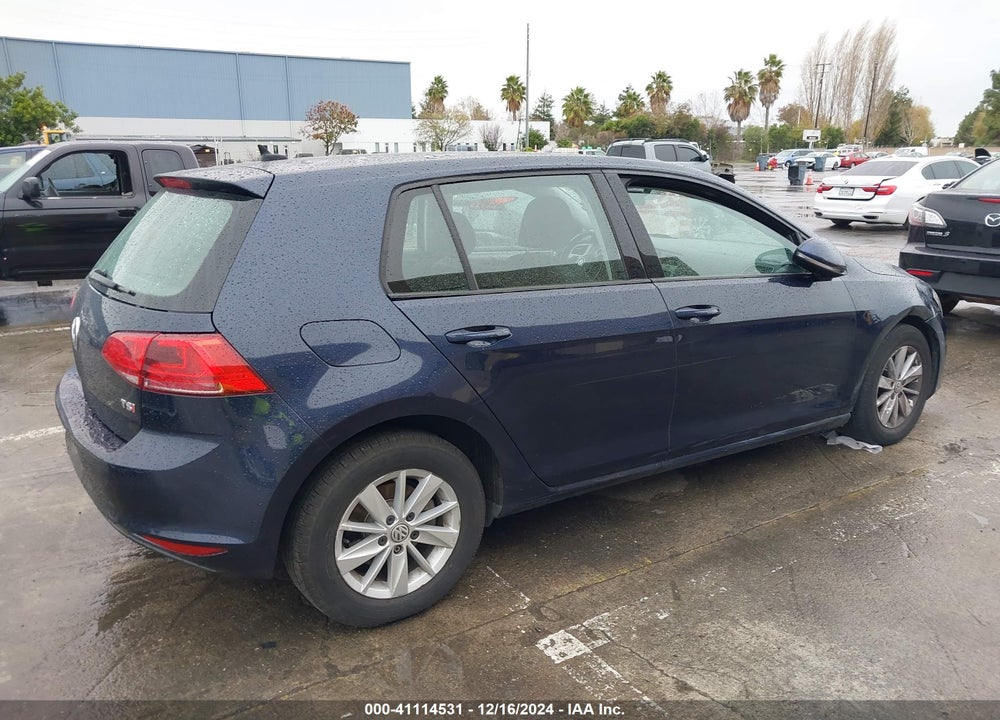 2017 VOLKSWAGEN GOLF TSI S 4-DOOR/TSI SE 4-DOOR/TSI SEL 4-DOOR/TSI WOLFSBURG EDITION 4-DOOR VIN: 3VW217AU6HM068308