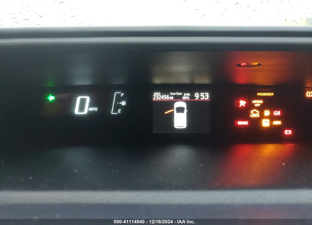 2016 TOYOTA PRIUS C TWO VIN: JTDKDTB3XG1122309