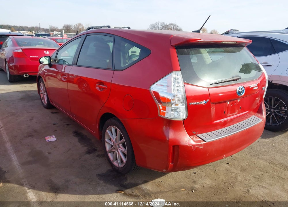 2013 TOYOTA PRIUS V FIVE VIN: JTDZN3EUXD3233992