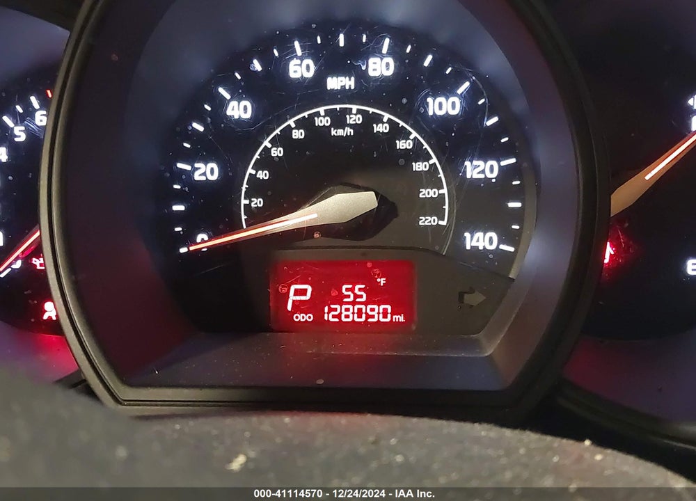 2013 KIA RIO VIN: KNADN5A35D6156138