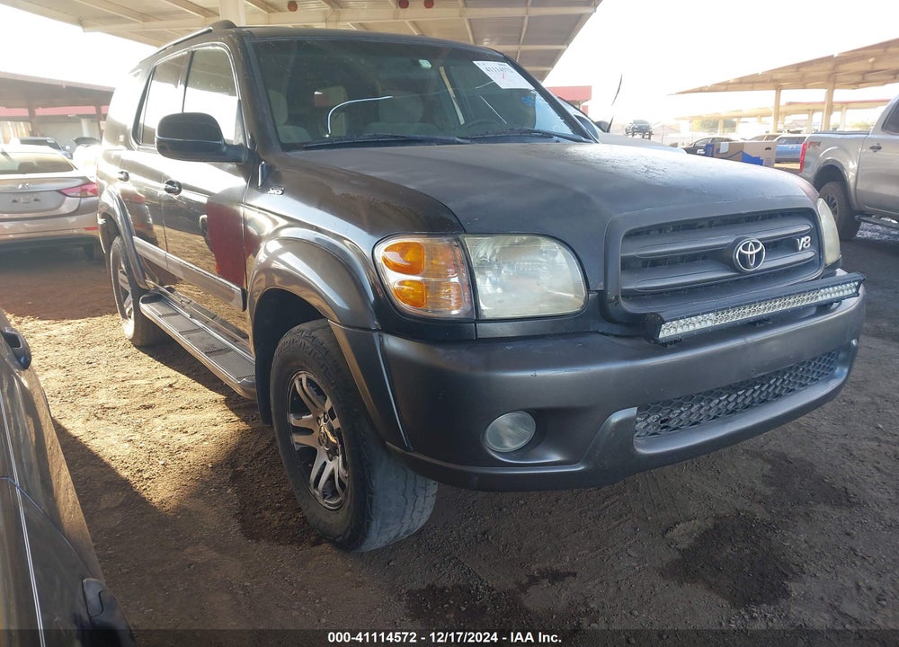 2004 TOYOTA SEQUOIA SR5 V8 VIN: 5TDZT34A64S215839