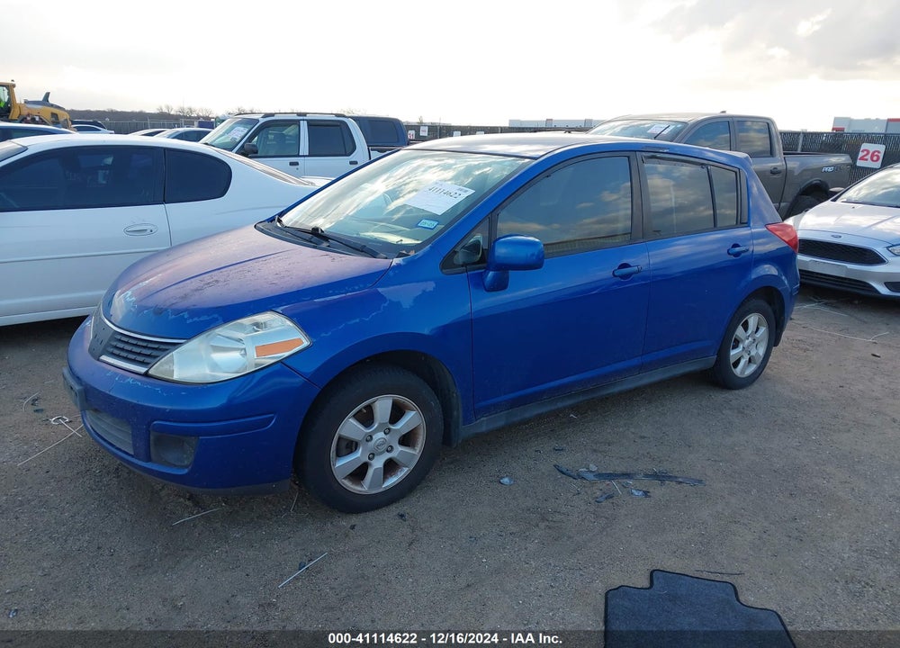2008 NISSAN VERSA VIN: 3N1BC13E58L400361
