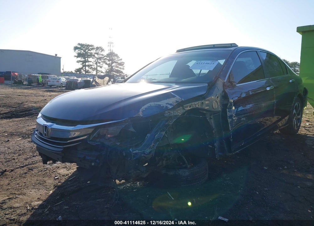2016 HONDA ACCORD EX-L VIN: 1HGCR2F80GA137957