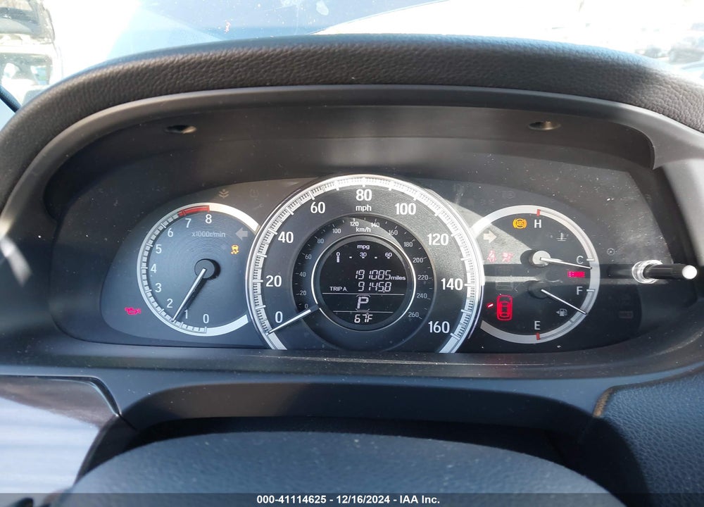 2016 HONDA ACCORD EX-L VIN: 1HGCR2F80GA137957