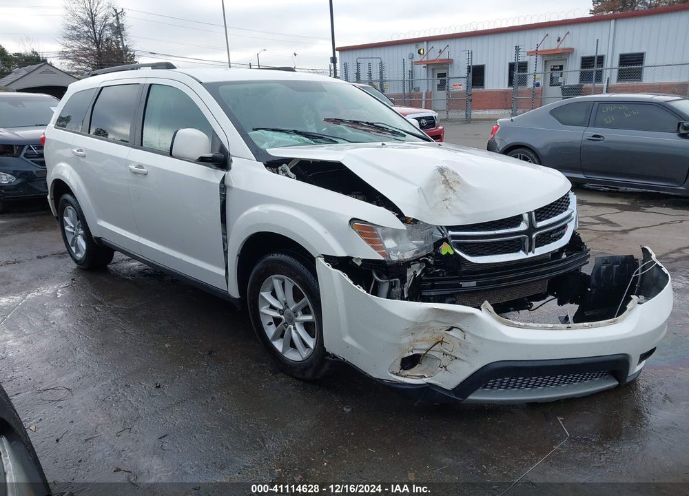 2016 DODGE JOURNEY SXT VIN: 3C4PDCBG8GT145928
