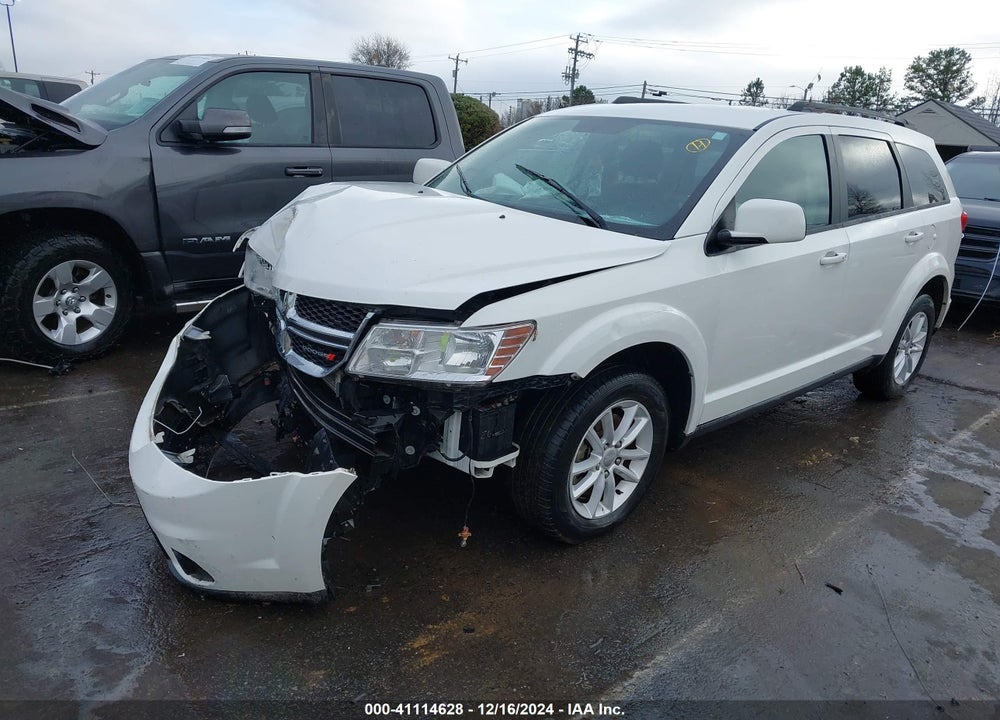 2016 DODGE JOURNEY SXT VIN: 3C4PDCBG8GT145928