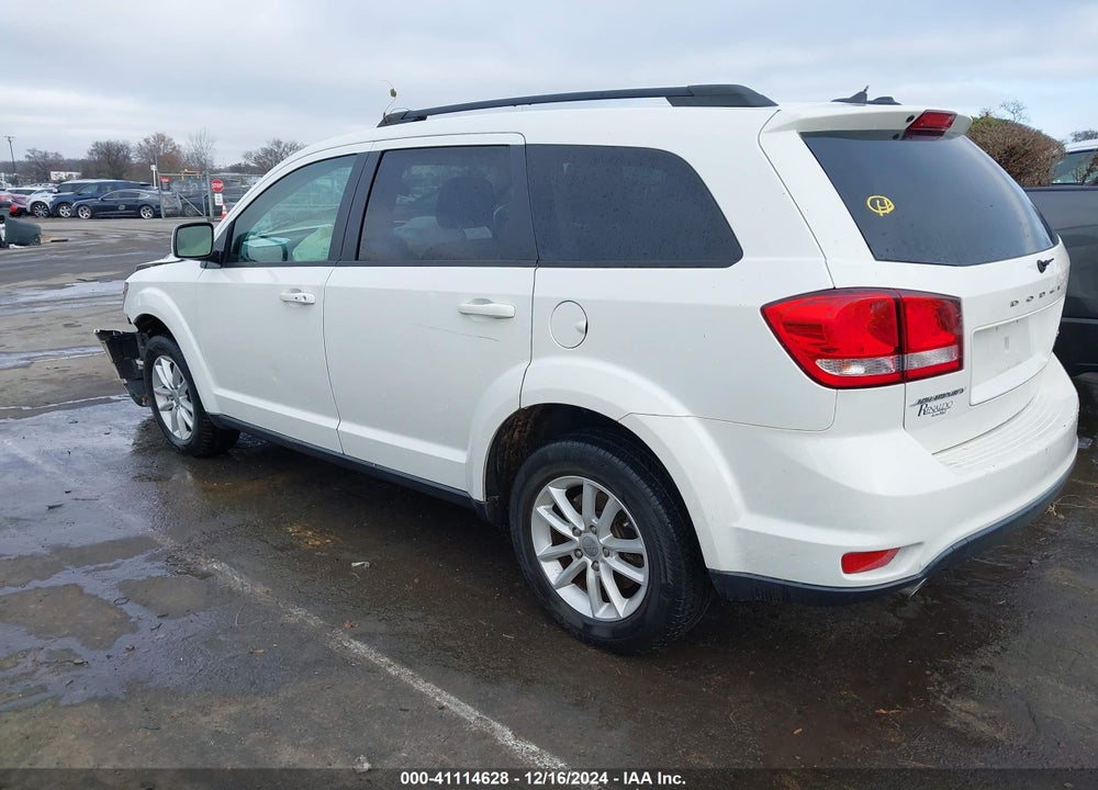 2016 DODGE JOURNEY SXT VIN: 3C4PDCBG8GT145928