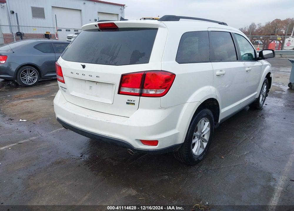 2016 DODGE JOURNEY SXT VIN: 3C4PDCBG8GT145928