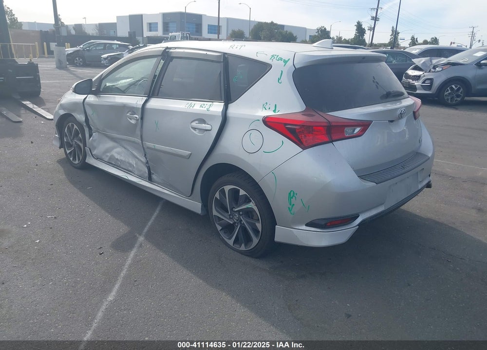 2018 TOYOTA COROLLA IM VIN: JTNKARJE4JJ574550