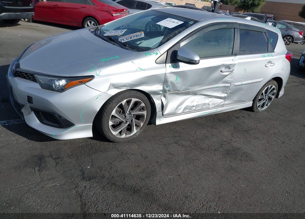 2018 TOYOTA COROLLA IM VIN: JTNKARJE4JJ574550