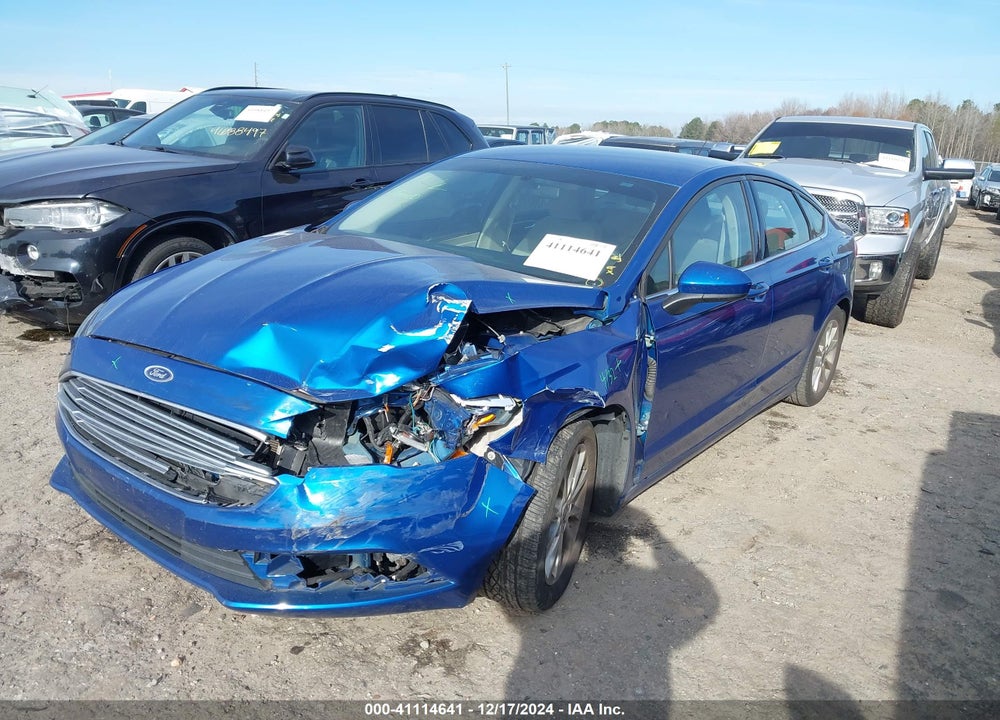 2017 FORD FUSION SE VIN: 3FA6P0H73HR158325
