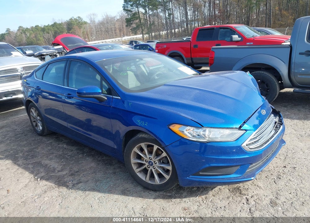2017 FORD FUSION SE VIN: 3FA6P0H73HR158325