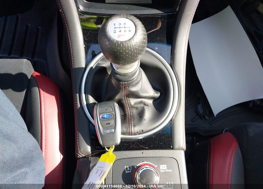 2020 SUBARU WRX STI LIMITED VIN: JF1VA2V62L9805077