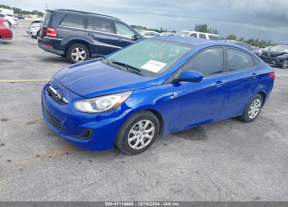 2013 HYUNDAI ACCENT VIN: KMHCT4AE7DU575910