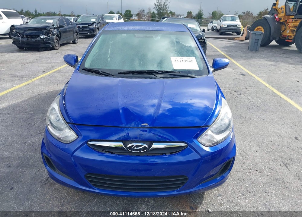 2013 HYUNDAI ACCENT VIN: KMHCT4AE7DU575910