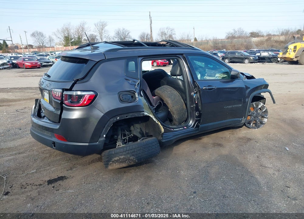 2021 JEEP COMPASS 80TH ANNIVERSARY 4X4 VIN: 3C4NJDEB9MT593306