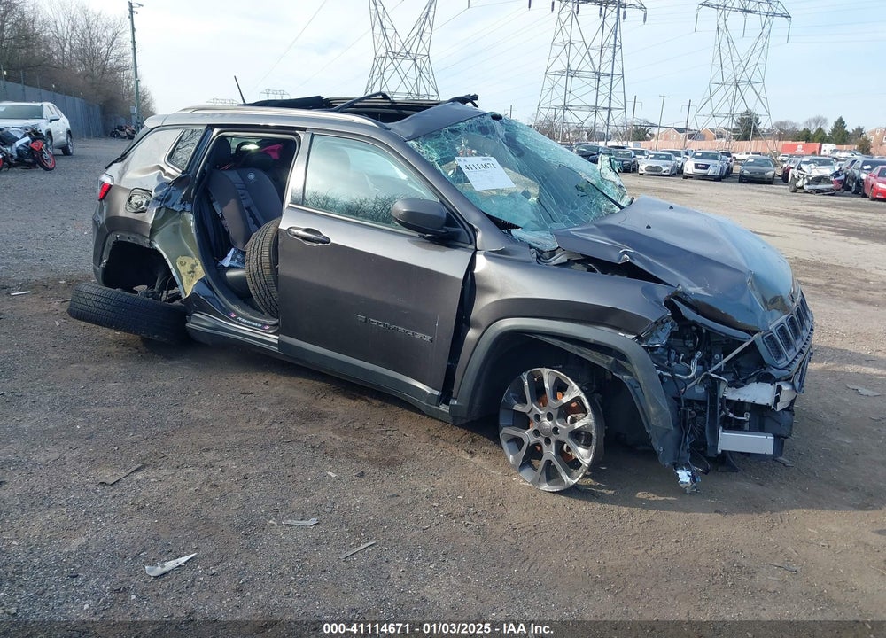 2021 JEEP COMPASS 80TH ANNIVERSARY 4X4 VIN: 3C4NJDEB9MT593306