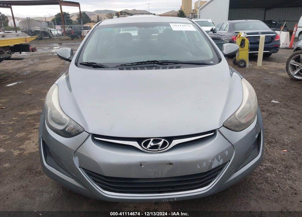 2016 HYUNDAI ELANTRA SE VIN: 5NPDH4AE1GH741508