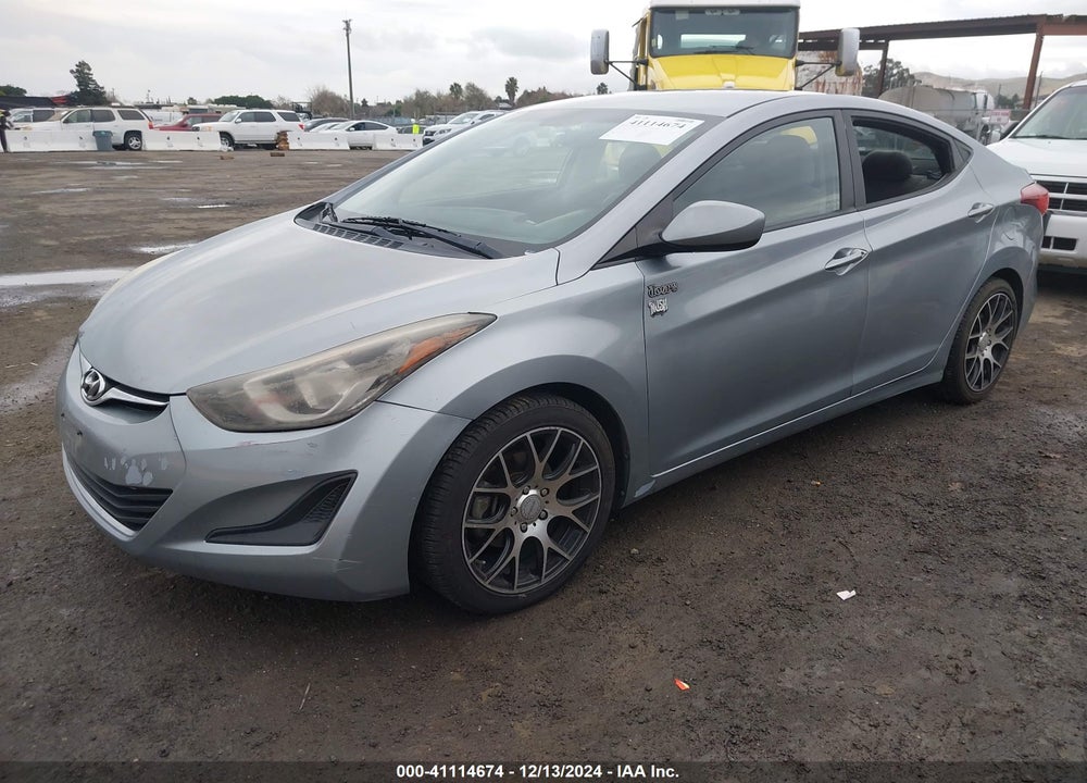 2016 HYUNDAI ELANTRA SE VIN: 5NPDH4AE1GH741508