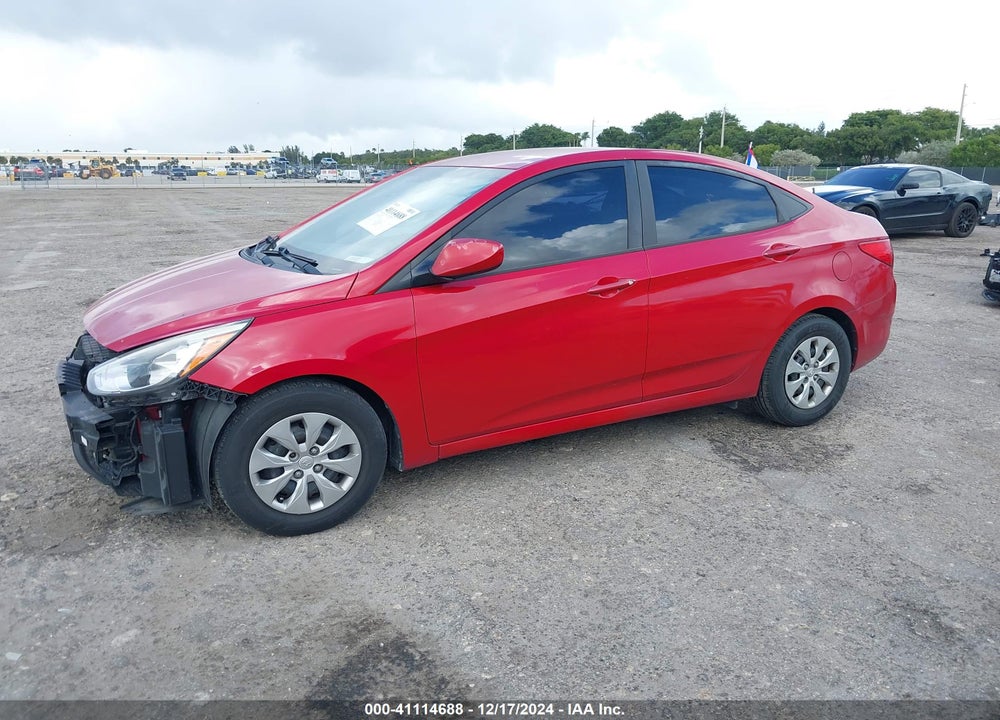 2016 HYUNDAI ACCENT SE VIN: KMHCT4AEXGU043622
