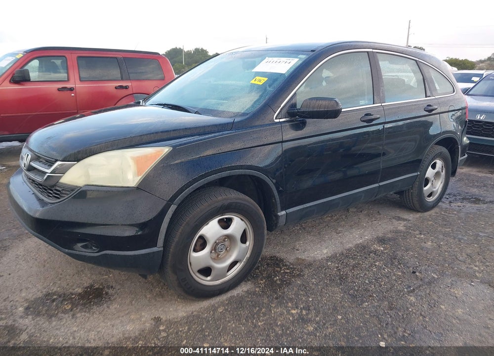 2010 HONDA CR-V LX VIN: 3CZRE3H32AG700988