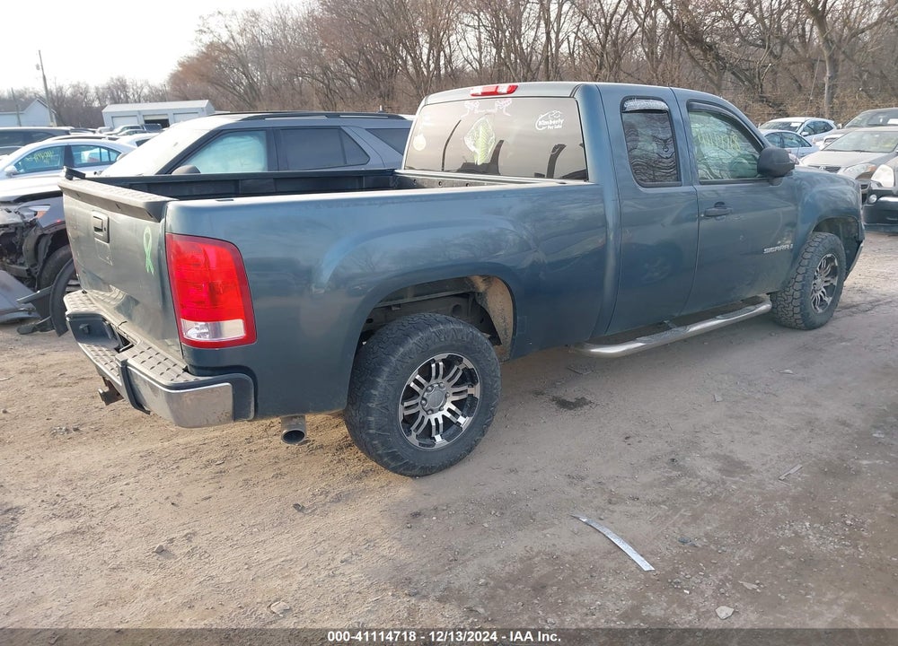 2008 GMC SIERRA 1500 SLE1 VIN: 1GTEK19J28Z261008