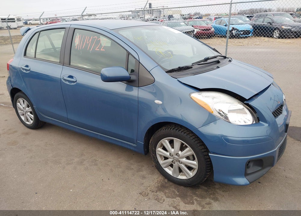 2009 TOYOTA YARIS S VIN: JTDKT903495250954