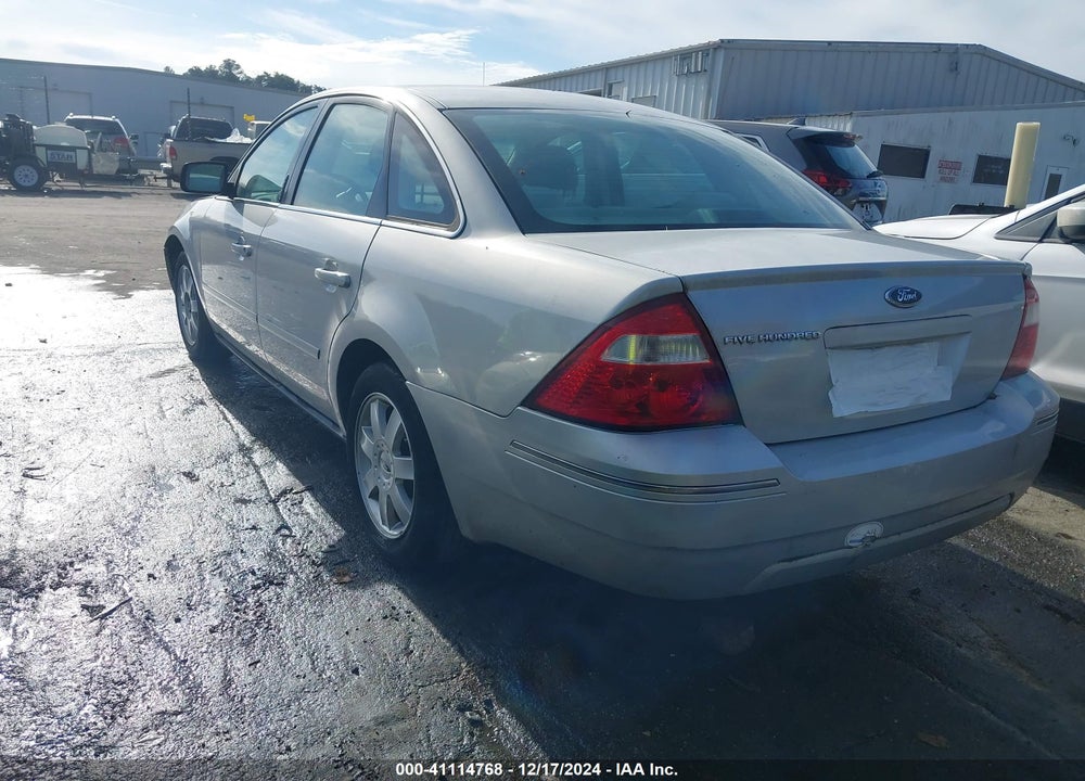 2005 FORD FIVE HUNDRED SE VIN: 1FAFP23155G141205