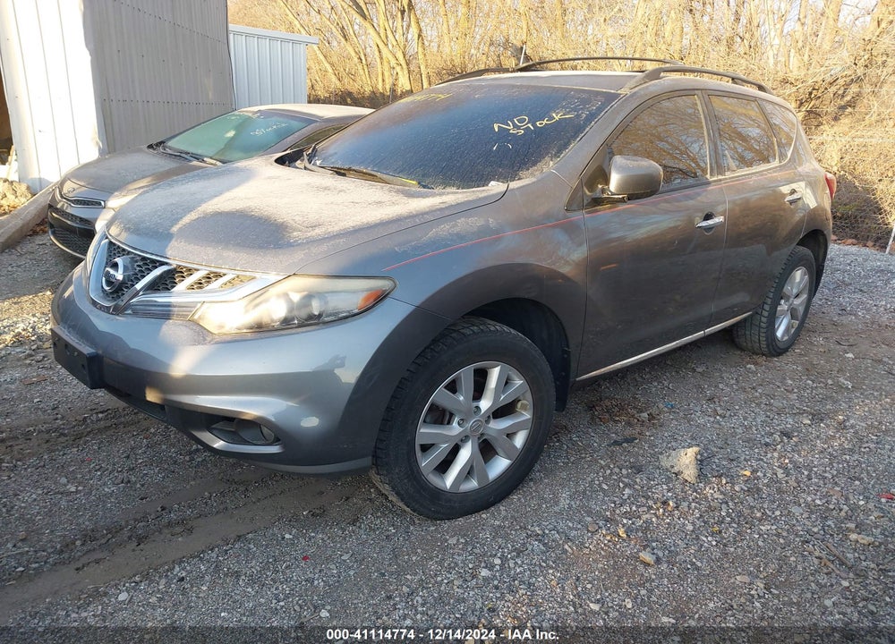 2013 NISSAN MURANO SV VIN: JN8AZ1MW3DW318295