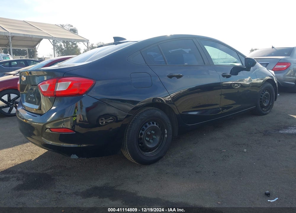 2019 CHEVROLET CRUZE CVT (FLEET ORDERS ONLY) VIN: 1G1BJ5SM6K7106538