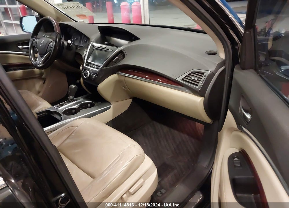 2014 ACURA MDX TECHNOLOGY PACKAGE VIN: 5FRYD3H49EB012624