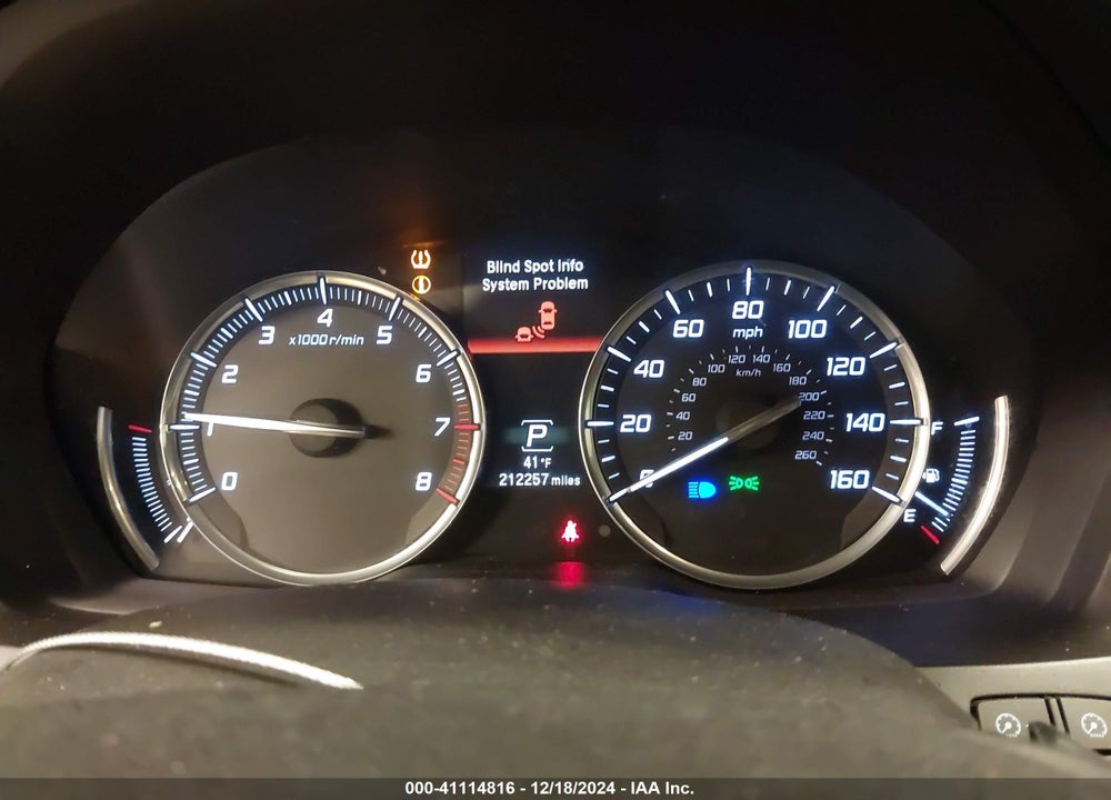 2014 ACURA MDX TECHNOLOGY PACKAGE VIN: 5FRYD3H49EB012624