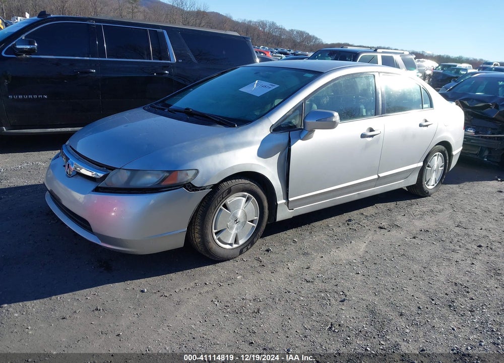 2008 HONDA CIVIC HYBRID VIN: JHMFA36258S025587