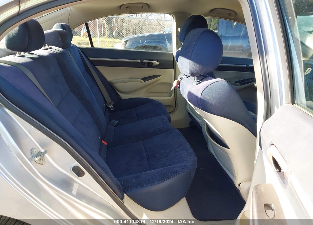 2008 HONDA CIVIC HYBRID VIN: JHMFA36258S025587