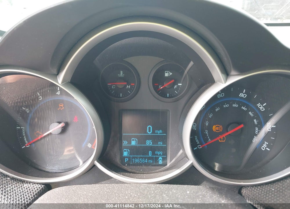 2012 CHEVROLET CRUZE ECO VIN: 1G1PJ5SC6C7247320